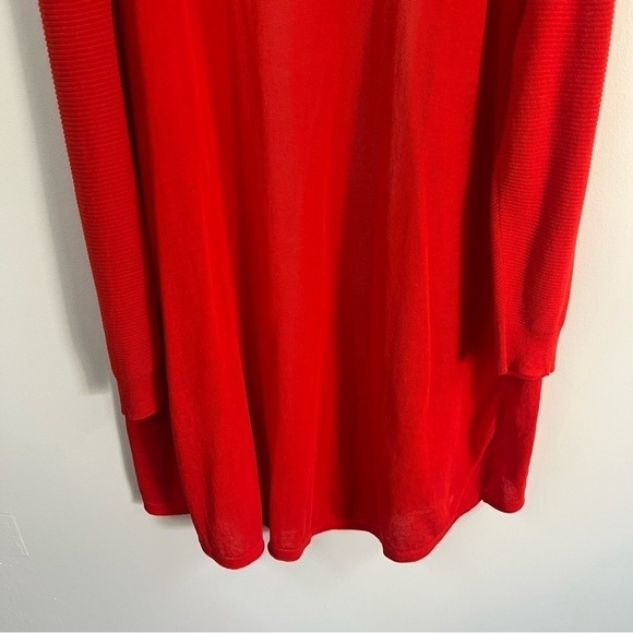 Chico’s High Low Hem Ribbed Cotton Blend Cardigan - Picture 10 of 13